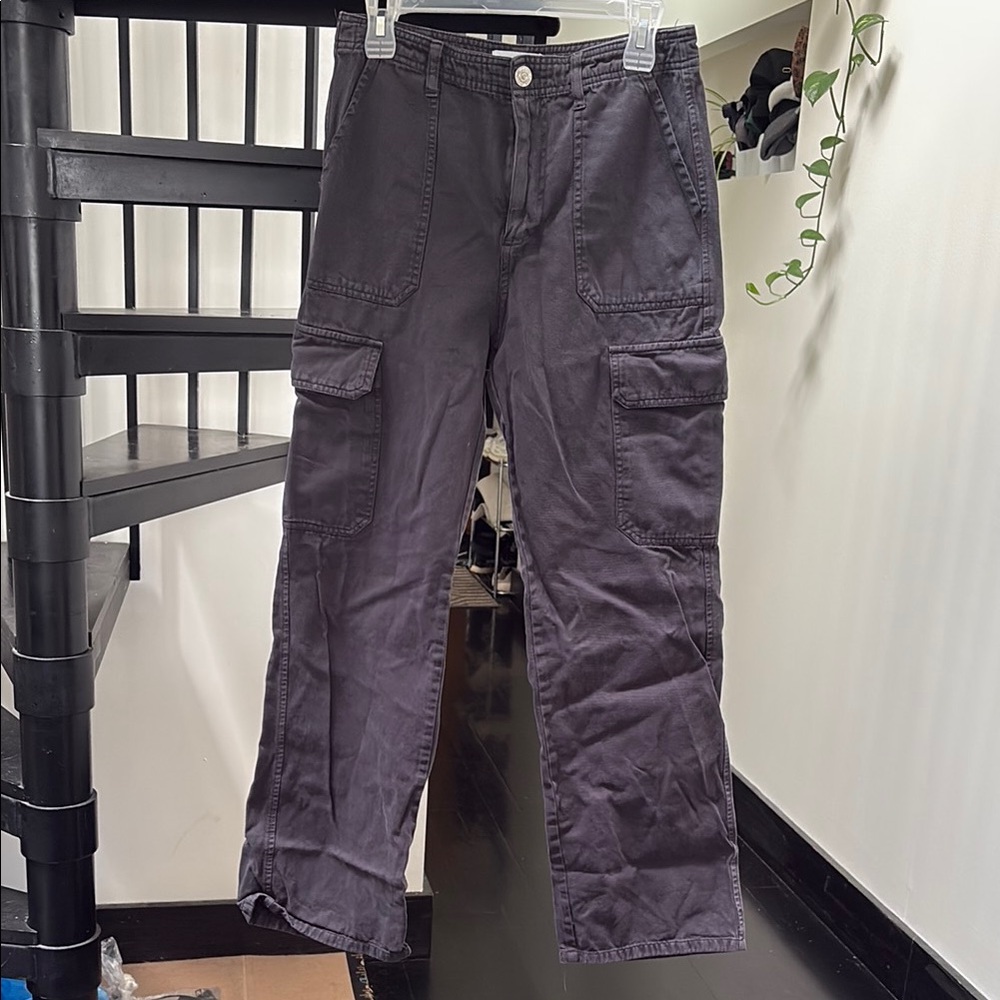 Zara Black Cargo Pants